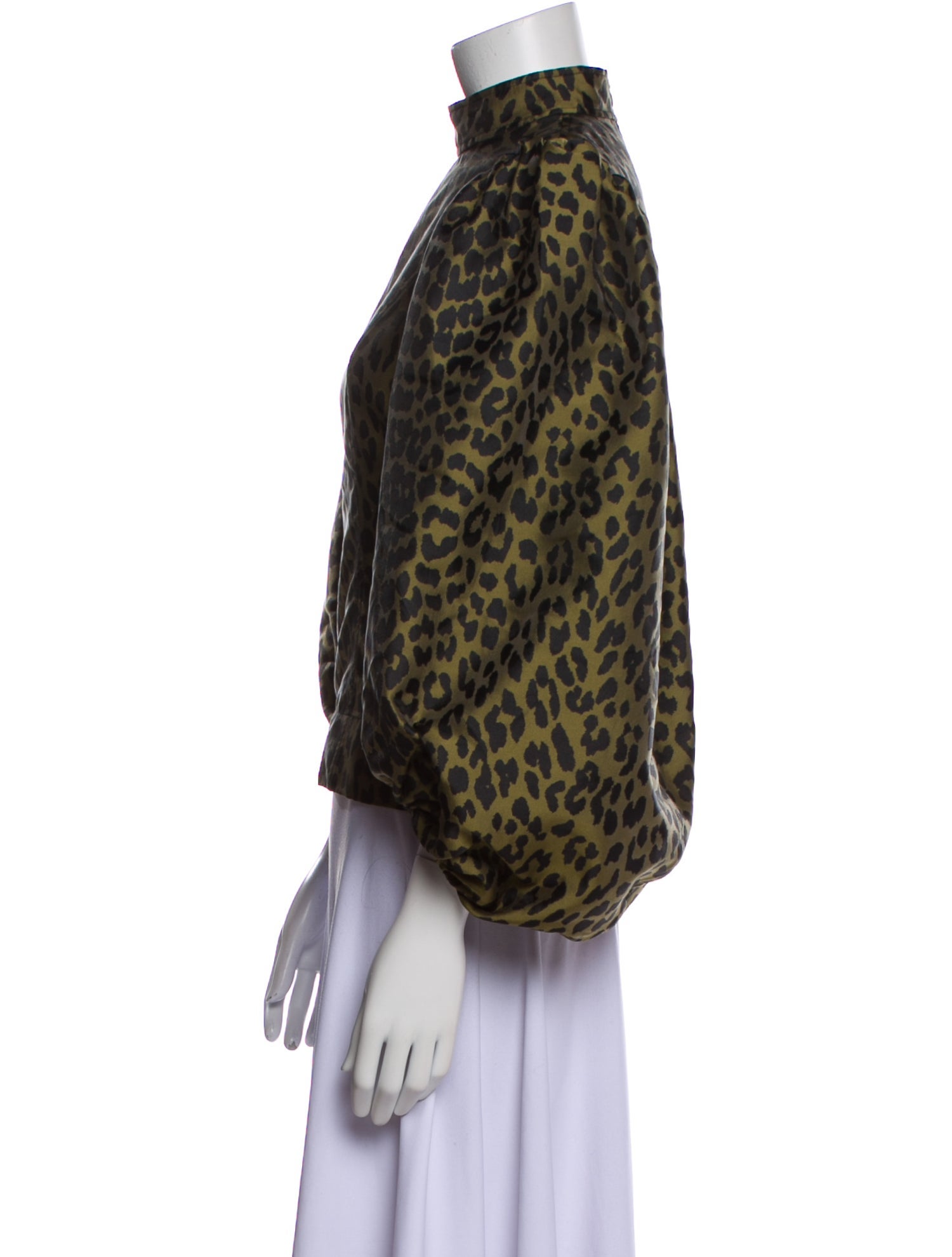 Ganni Animal Print Jacket