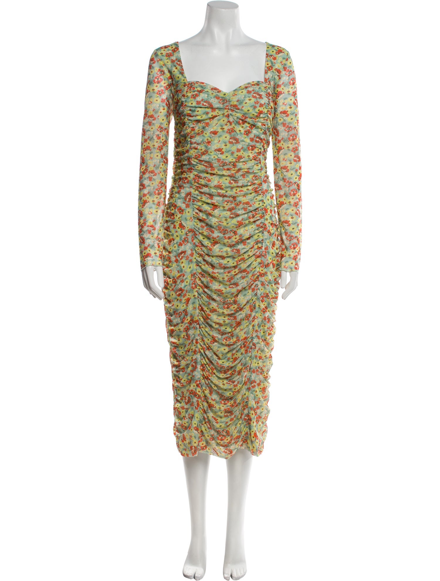 Ganni Nylon Midi Length Dress w/ Tags