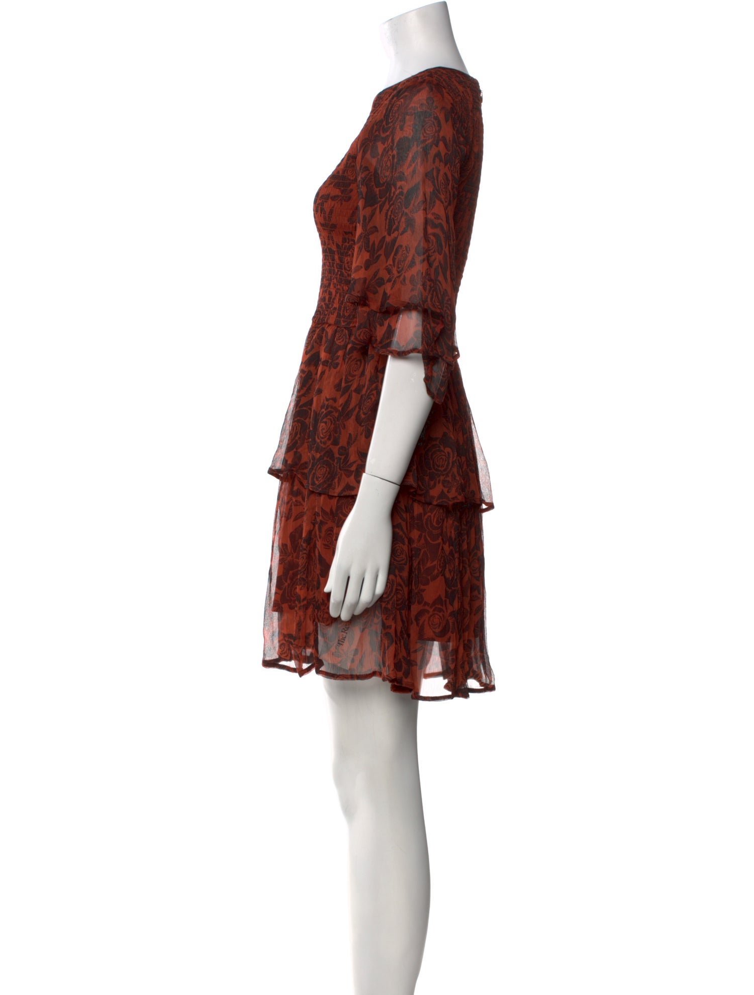 Ganni Printed Mini Dress