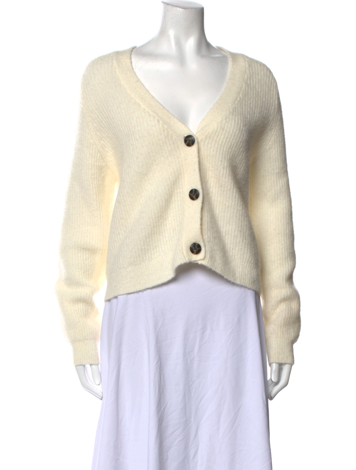 Ganni V-Neck Sweater