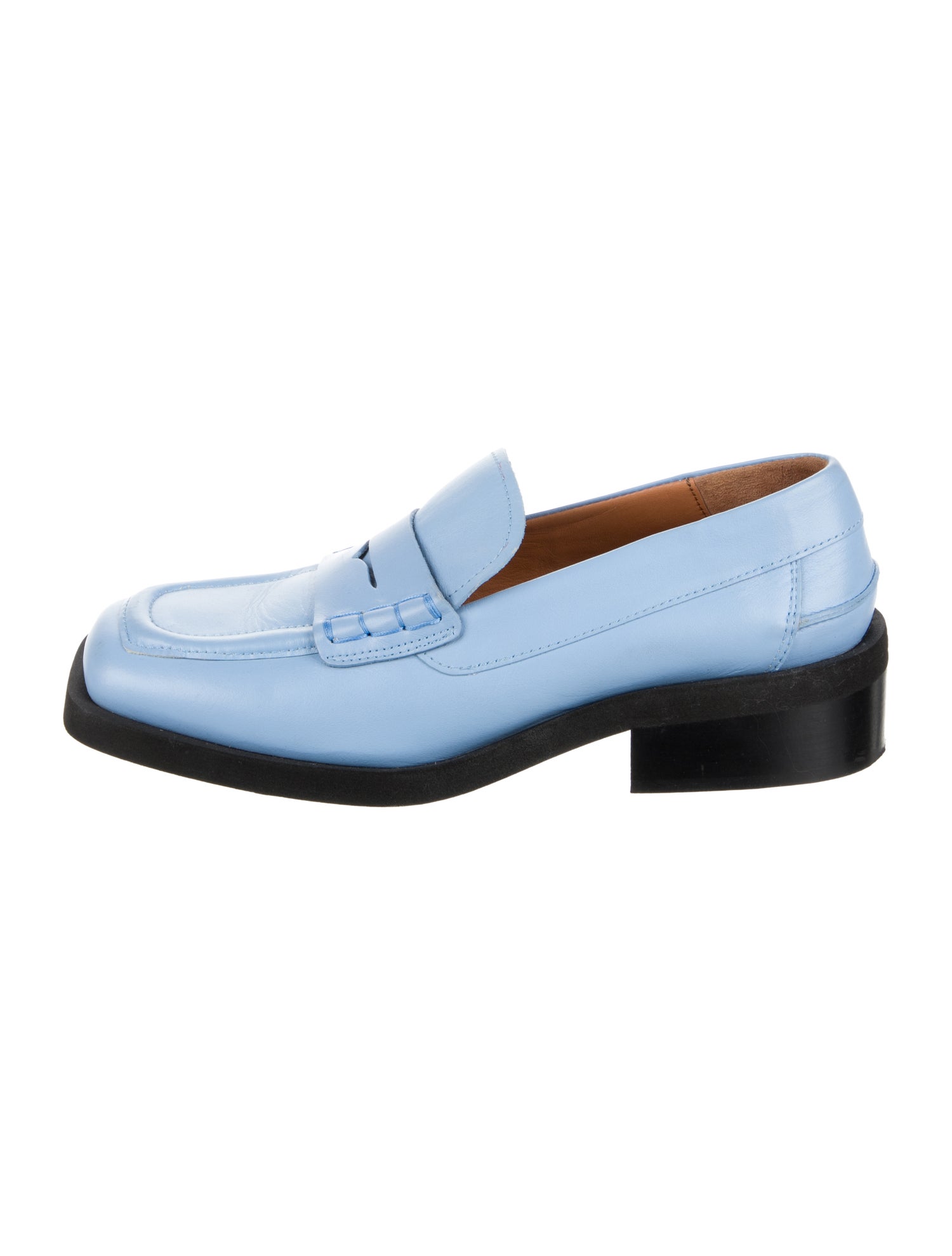 Ganni Leather Loafers
