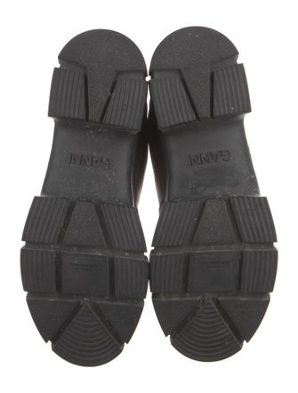 Ganni Leather Chelsea Boots