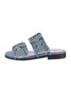 Ganni Denim Slides