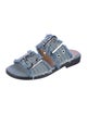 Ganni Denim Slides
