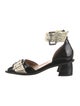 Ganni Leather D'Orsay Pumps