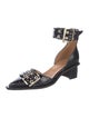 Ganni Leather D'Orsay Pumps