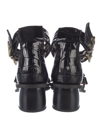 Ganni Leather D'Orsay Pumps