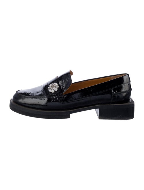 Ganni Patent Leather Loafers