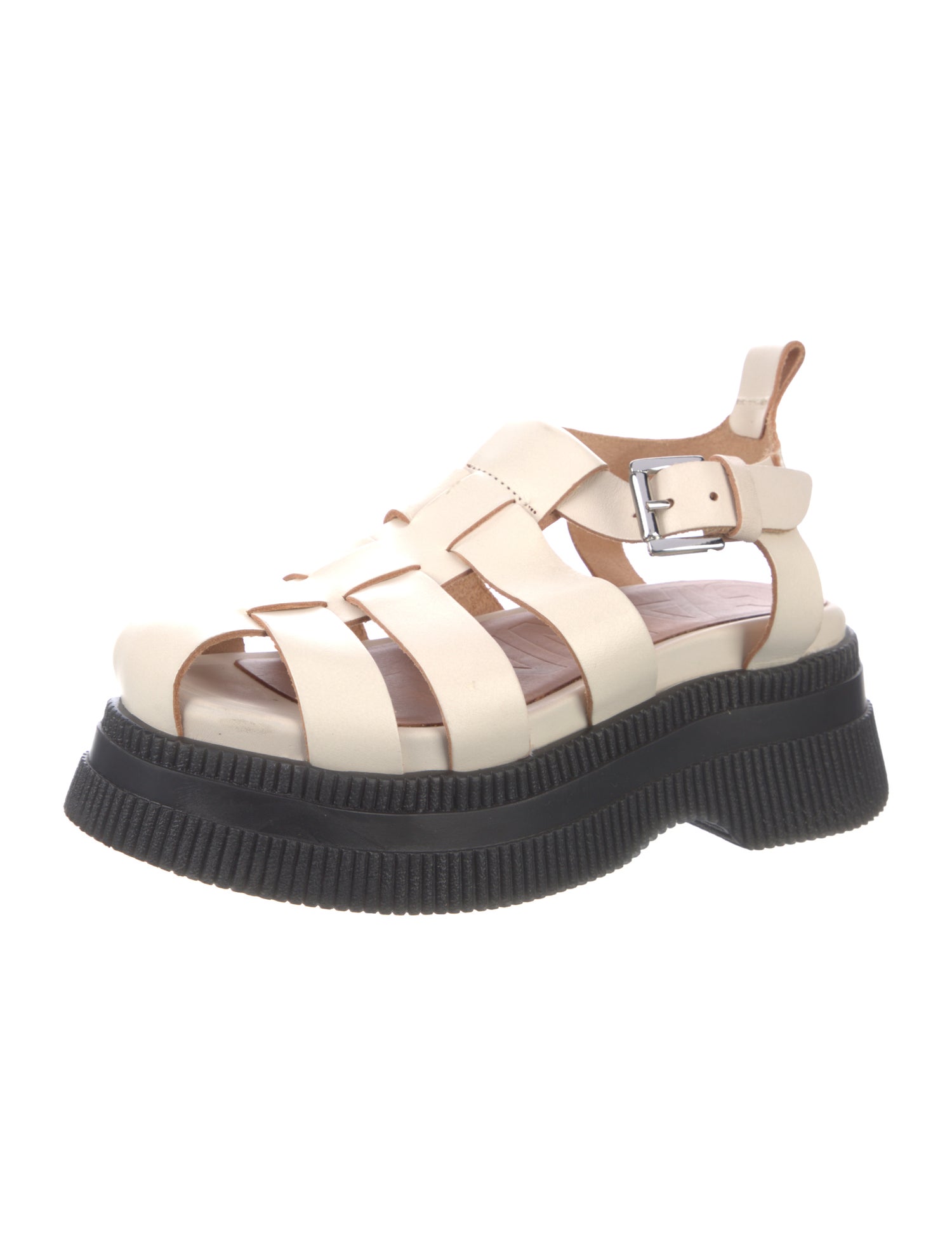 Ganni Leather Sandals