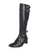 Ganni Patent Leather Riding Boots