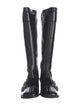 Ganni Patent Leather Riding Boots