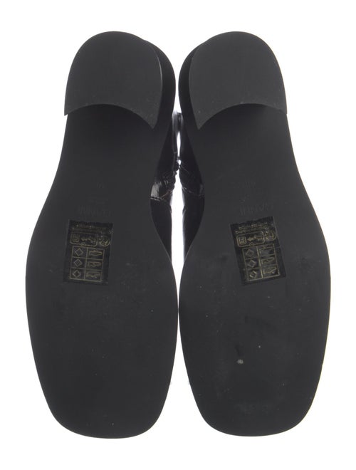 Ganni Patent Leather Riding Boots