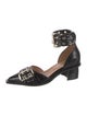 Ganni Leather D'Orsay Pumps