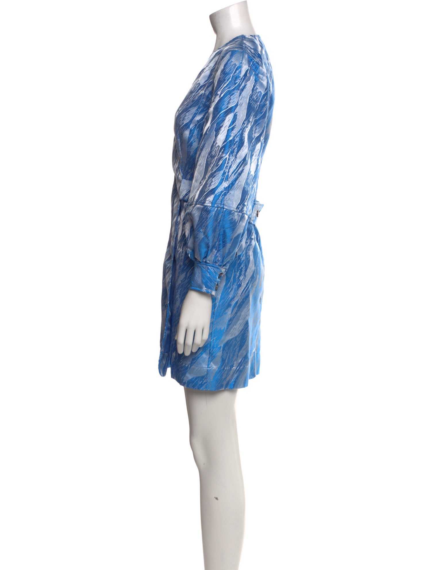 Ganni Printed Mini Dress