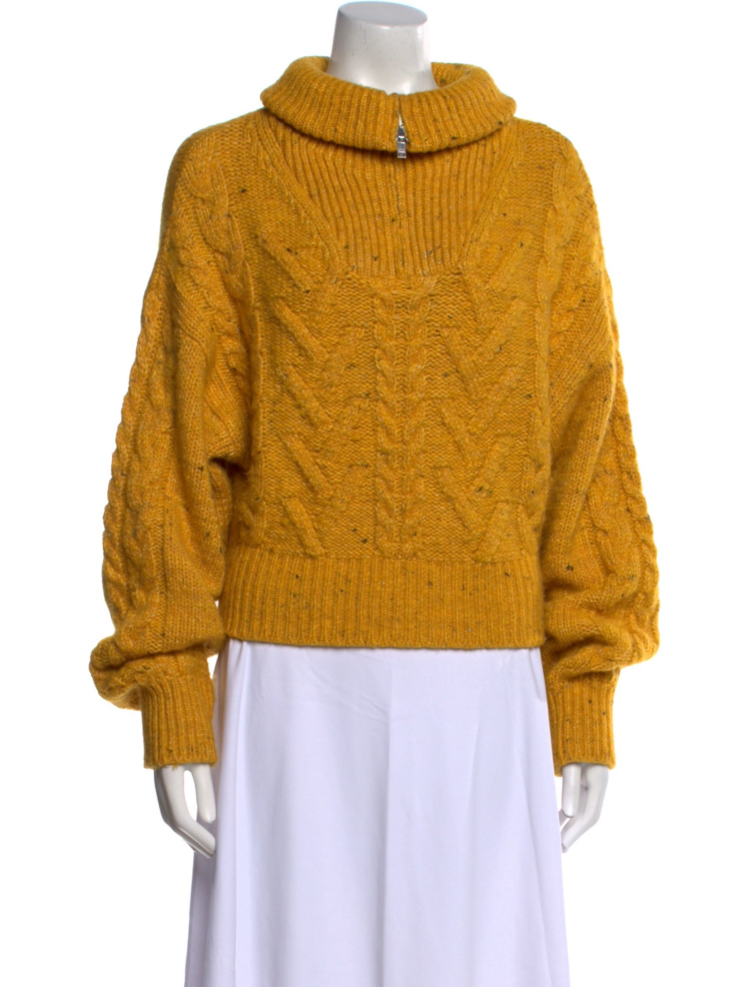 Ganni Wool Turtleneck Sweater
