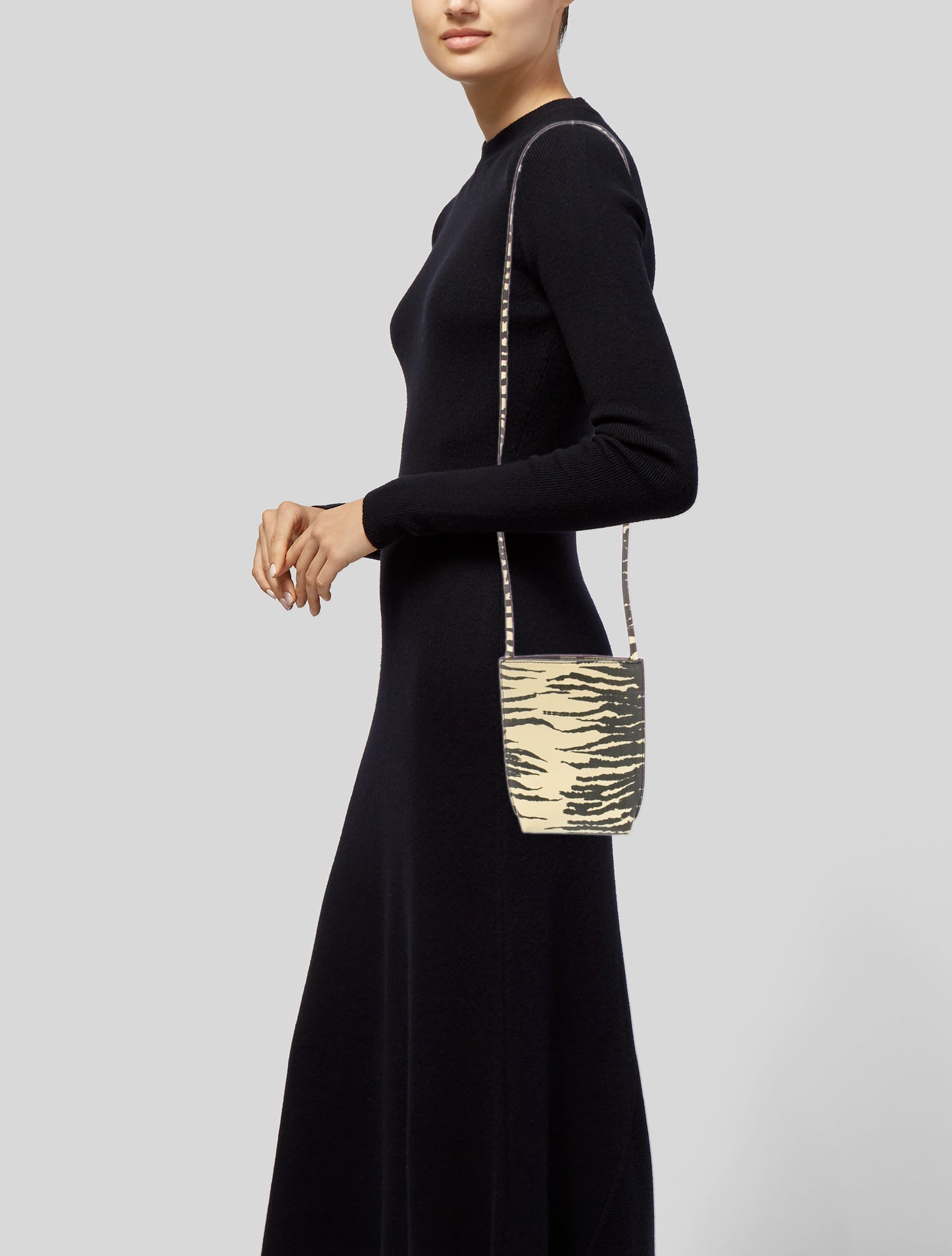 Ganni Leather Clutch