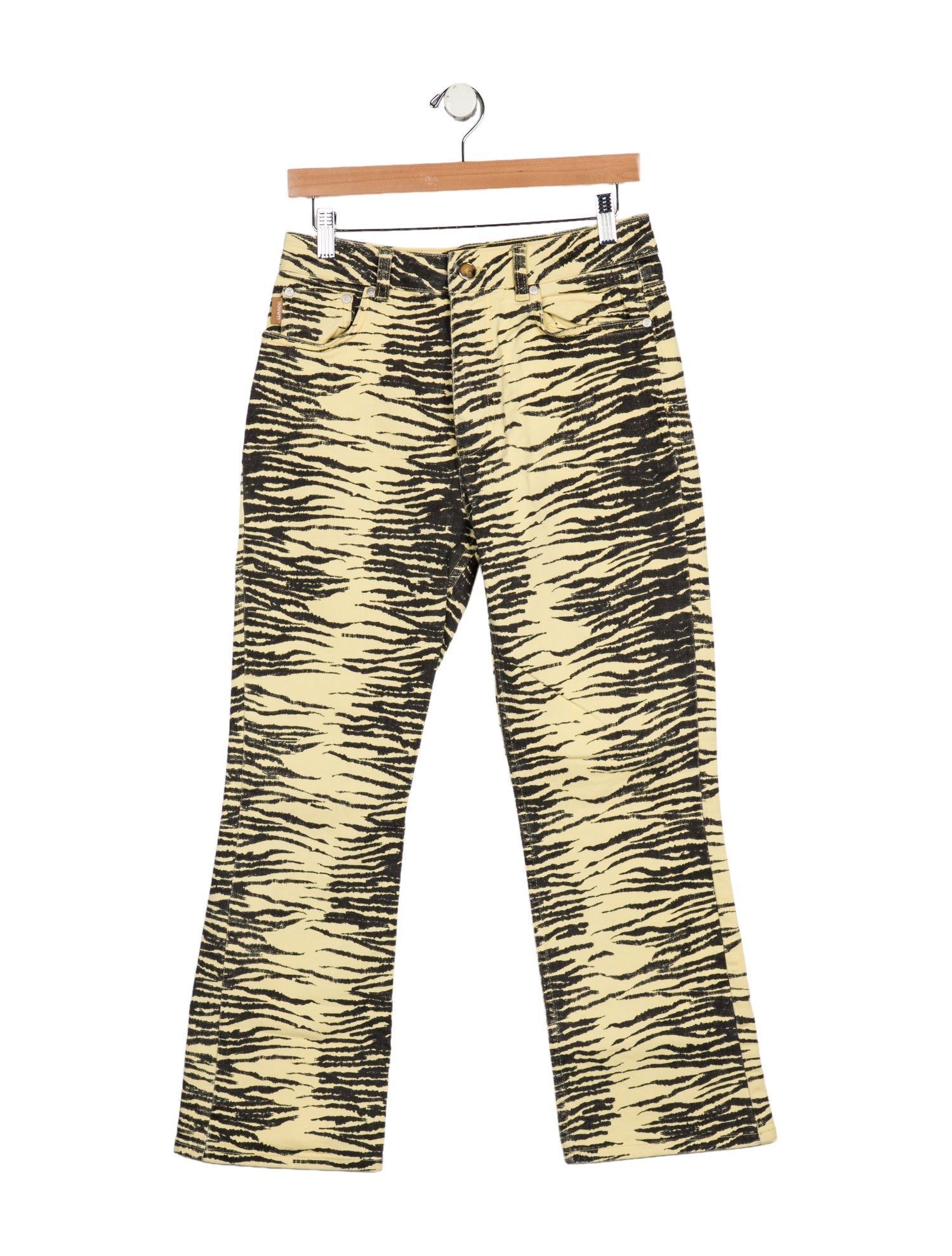 Ganni High-Rise Wide Leg Jeans