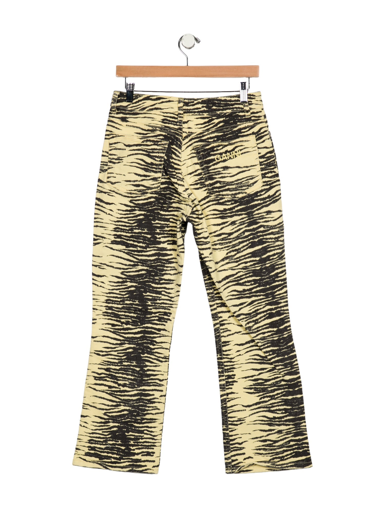 Ganni High-Rise Wide Leg Jeans