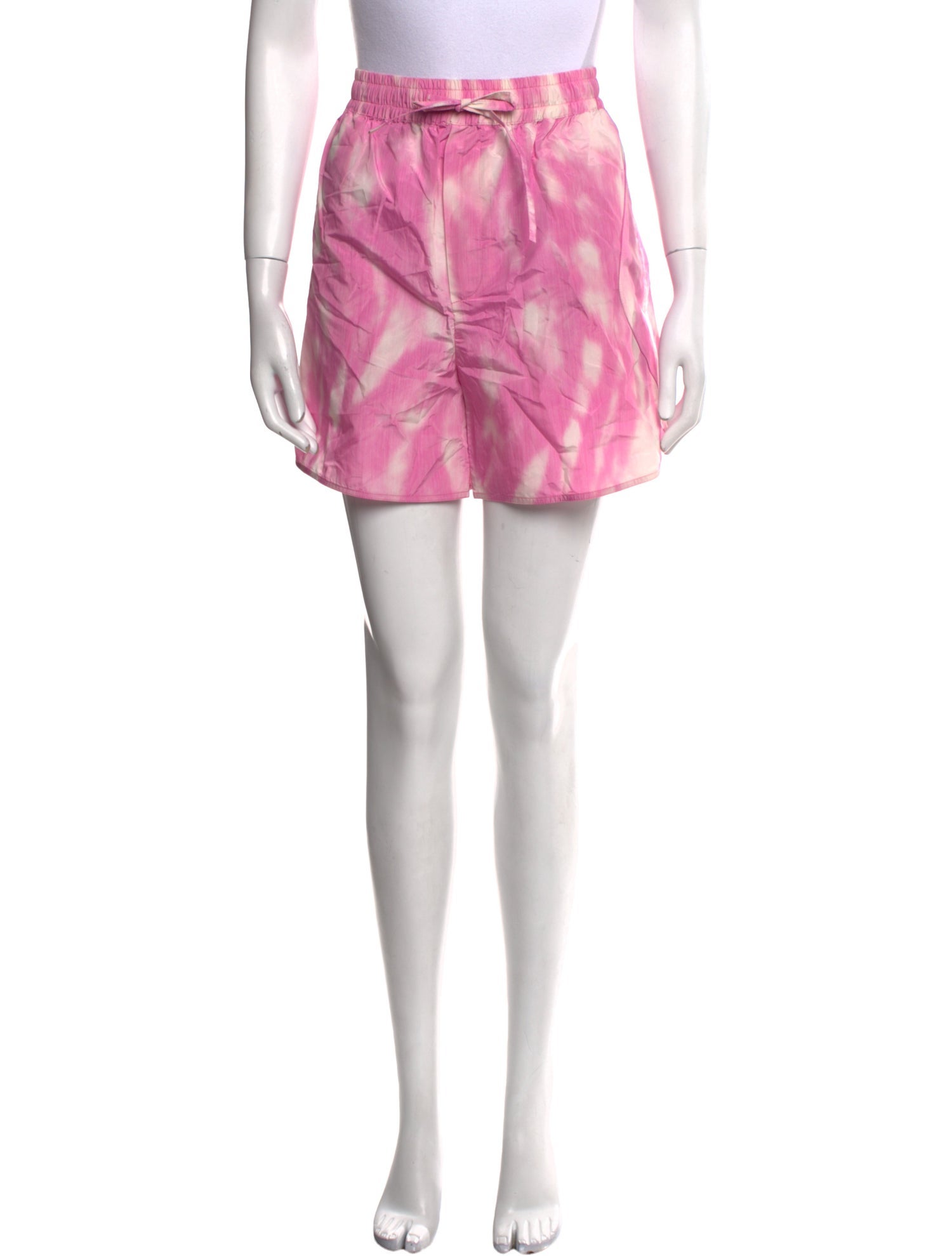 Ganni Printed Mini Shorts w/ Tags