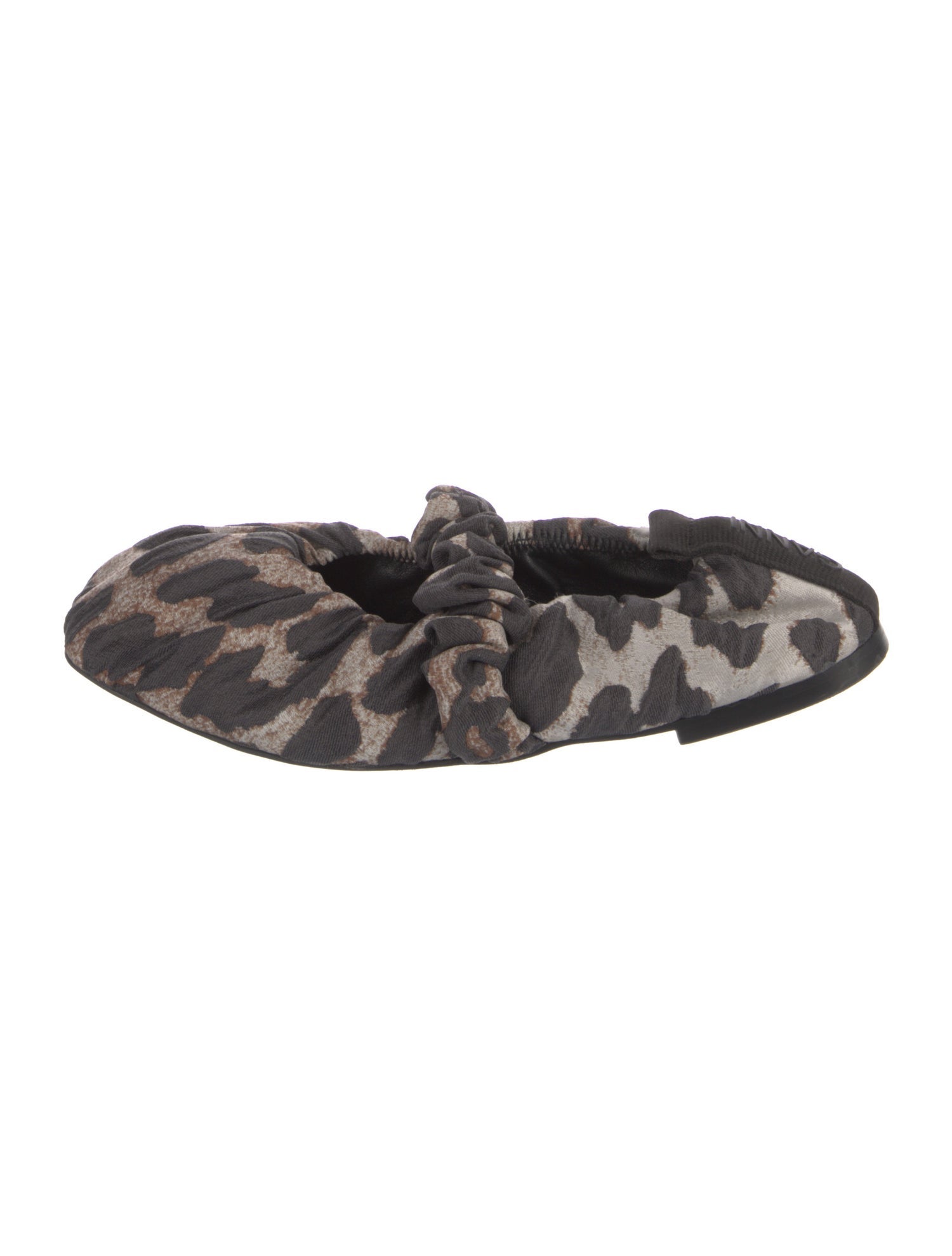 Ganni Animal Print Mules