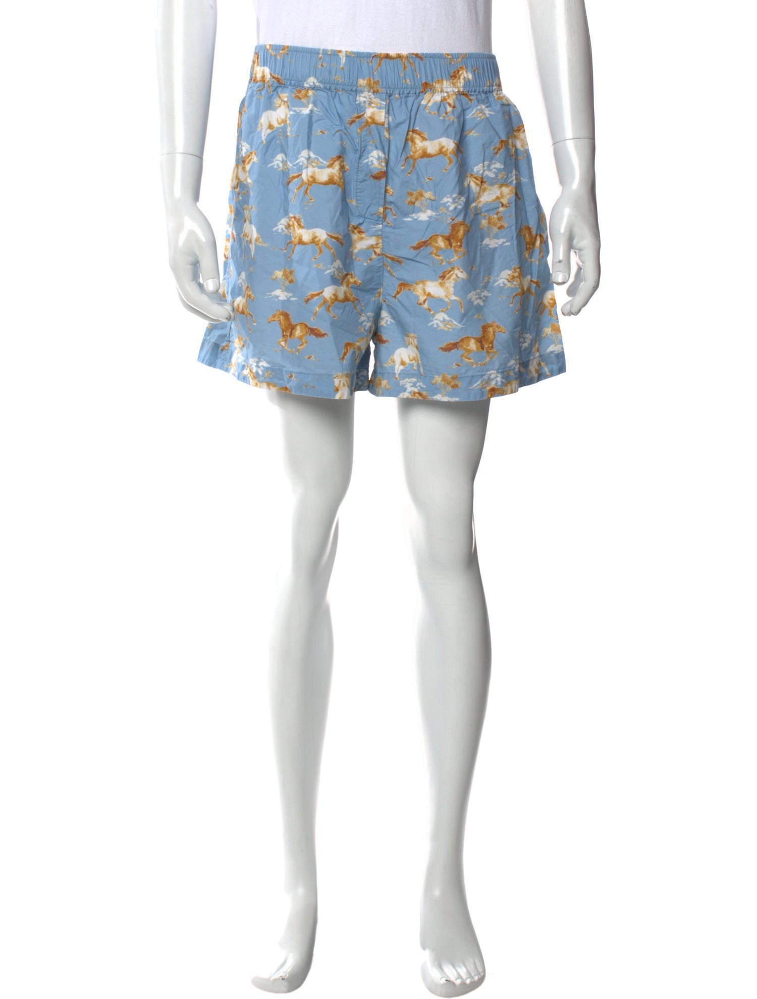 Ganni Printed Shorts