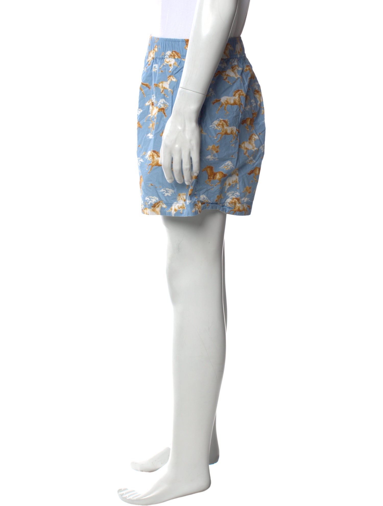 Ganni Printed Shorts