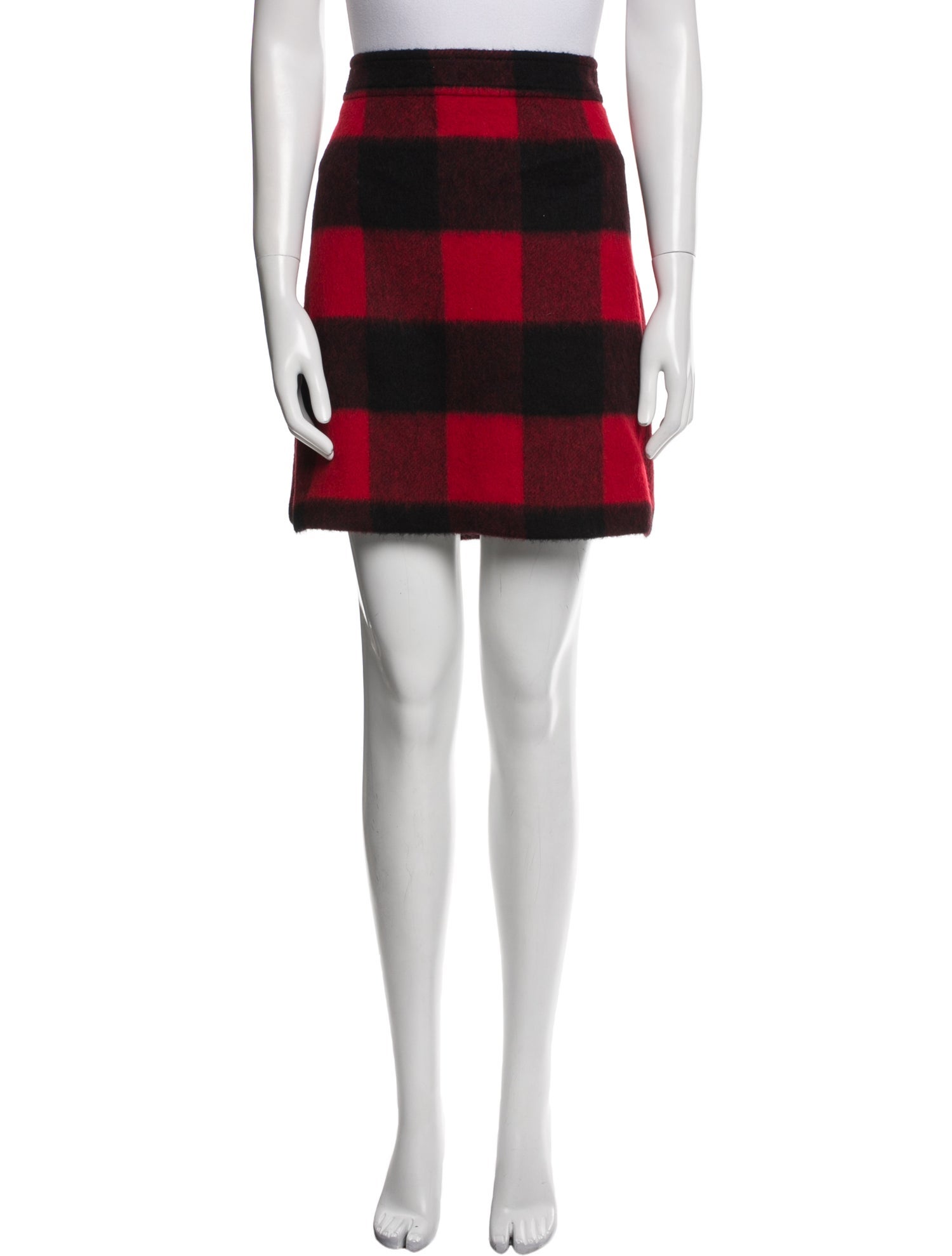 Ganni Wool Mini Skirt