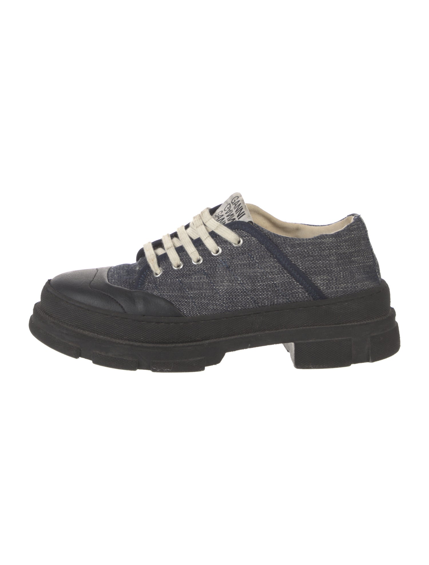 Ganni Denim Sneakers