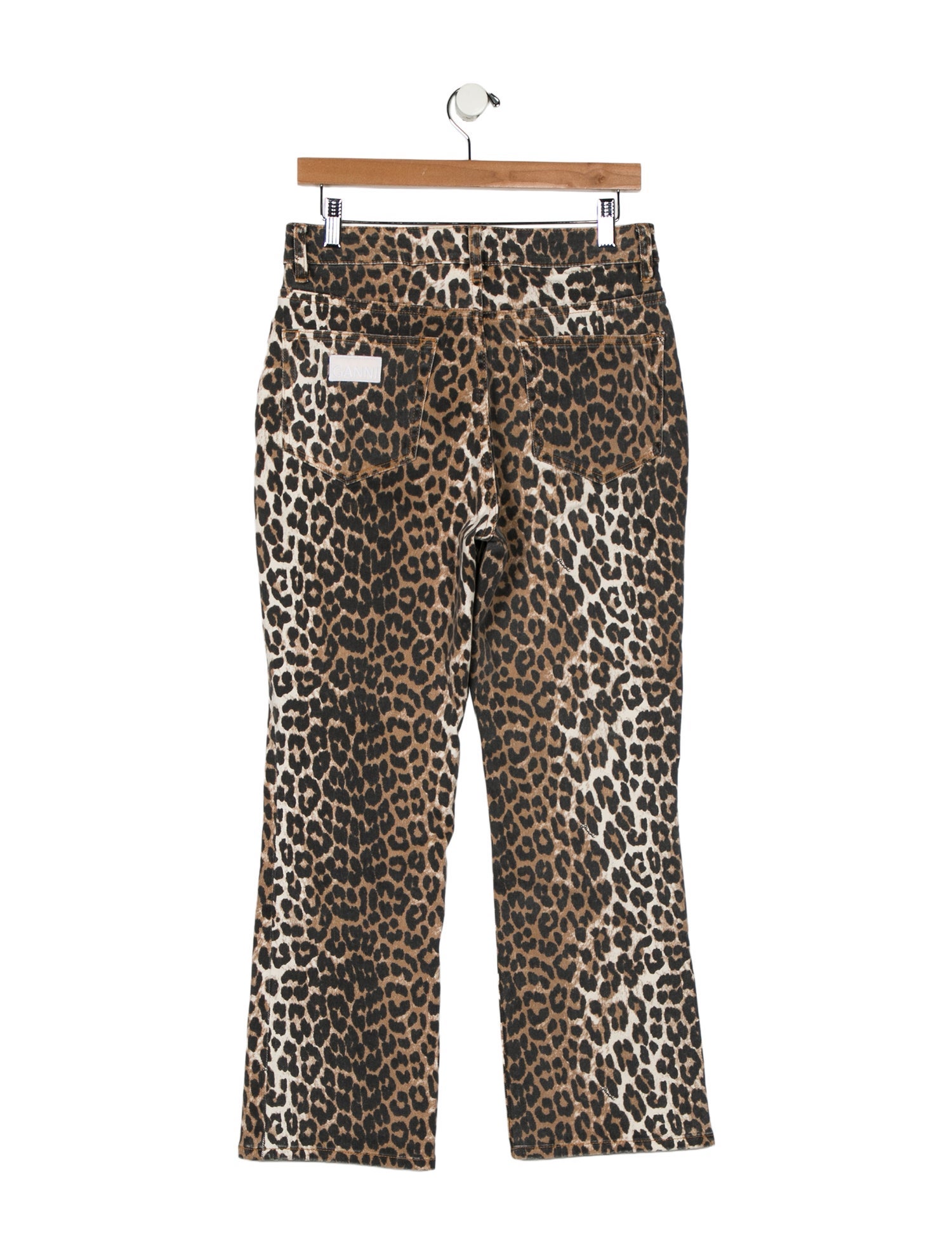 Ganni High-Rise Wide Leg Jeans