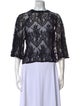 Ganni Lace Lace Pattern Blouse