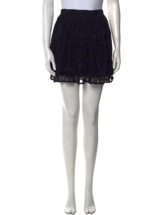 Ganni Lace Mini Skirt