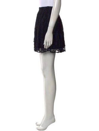 Ganni Lace Mini Skirt