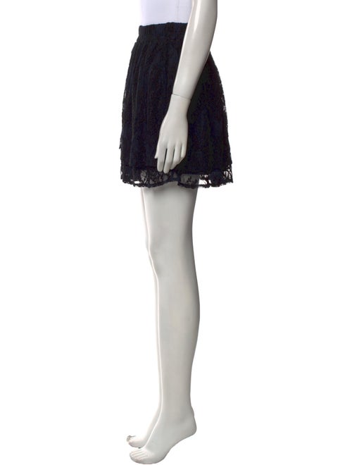 Ganni Lace Mini Skirt