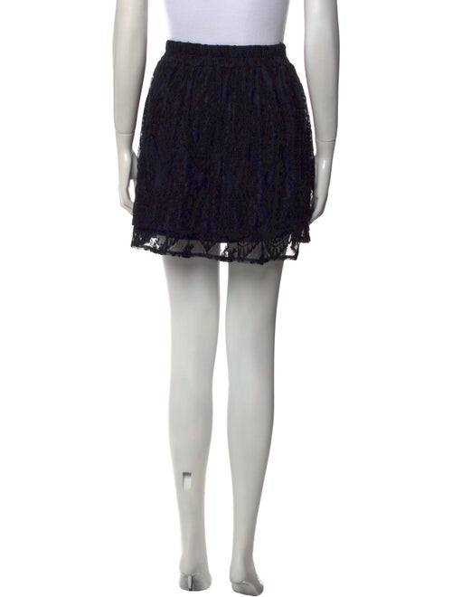 Ganni Lace Mini Skirt