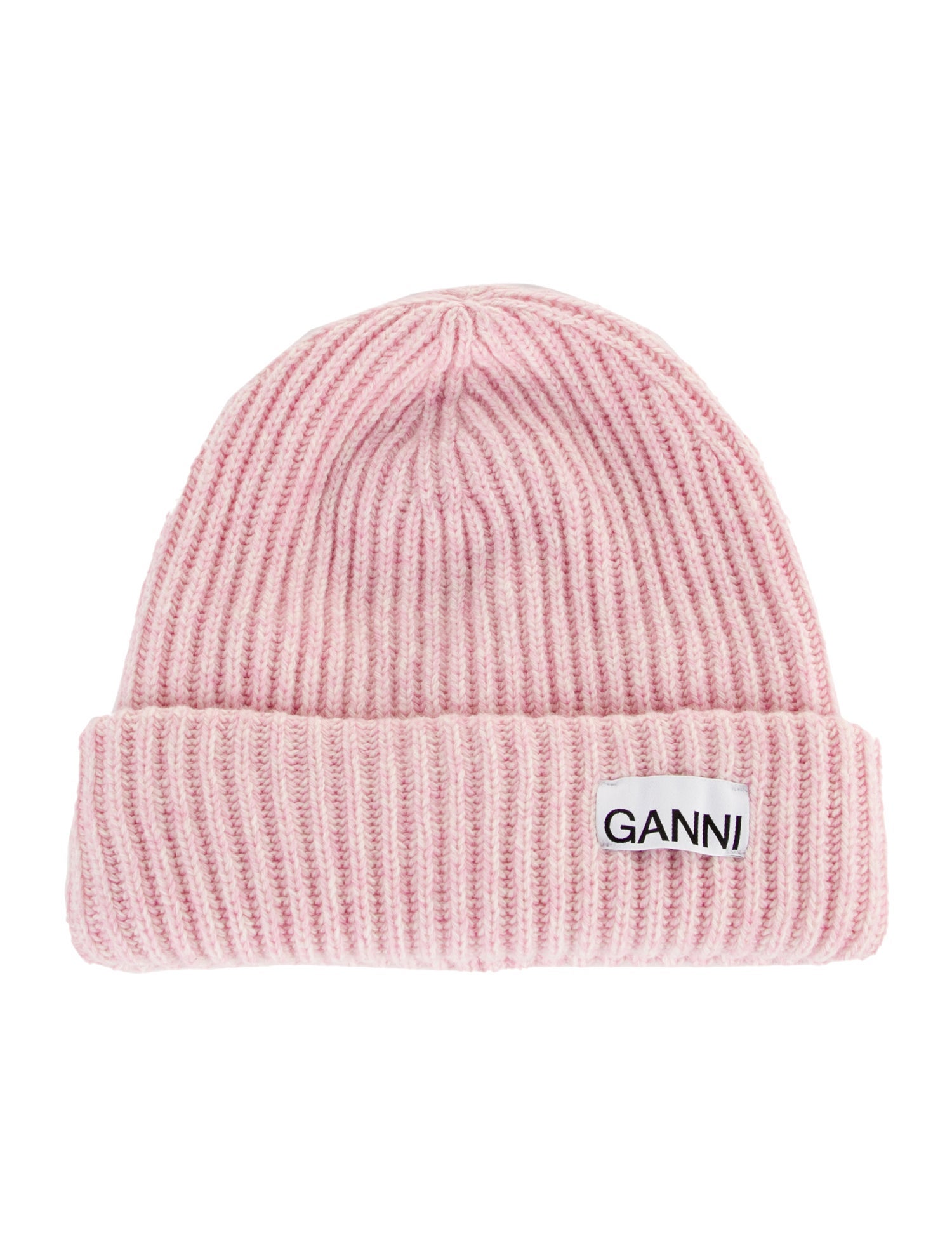 Ganni Wool Knitted Beanie