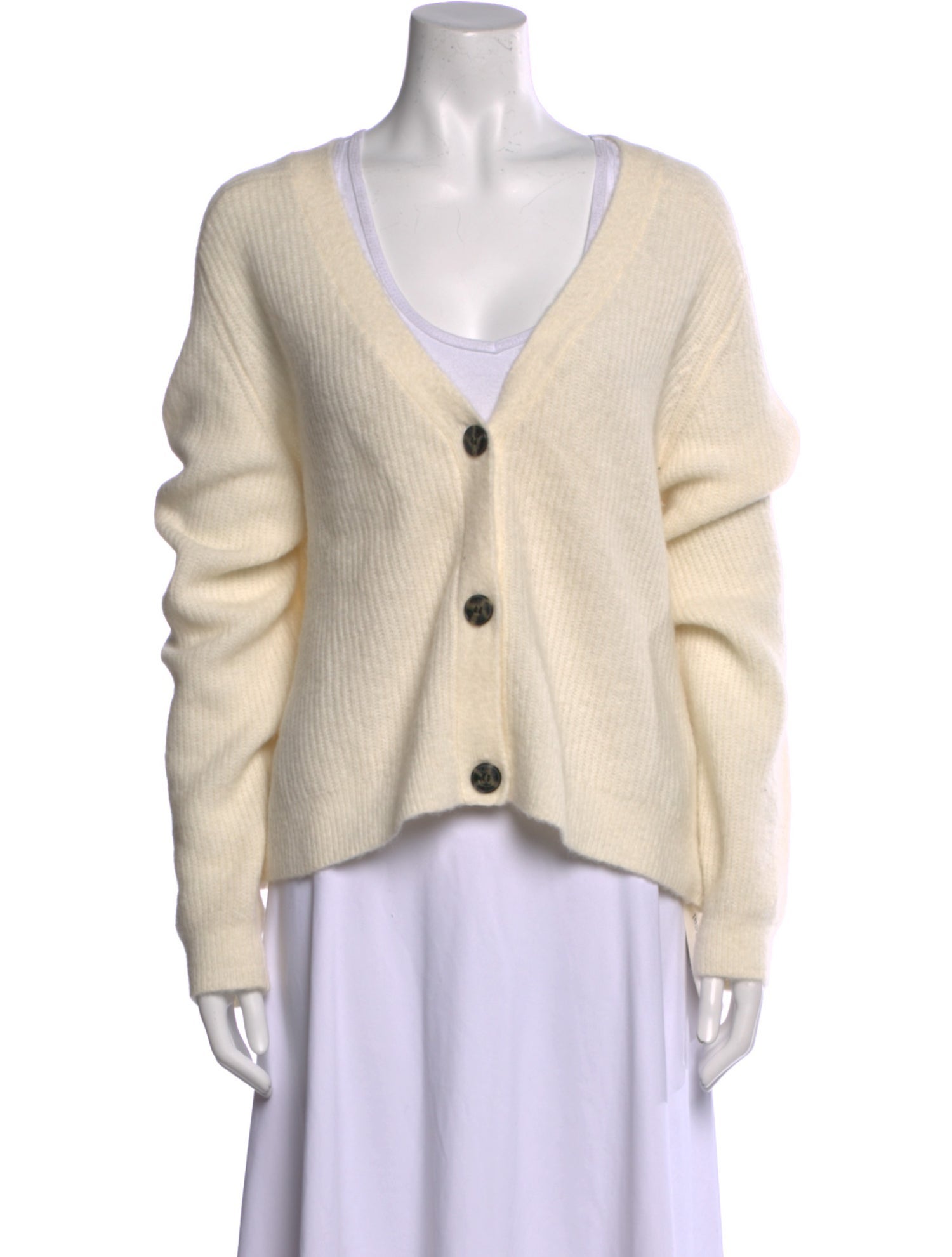 Ganni V-Neck Sweater
