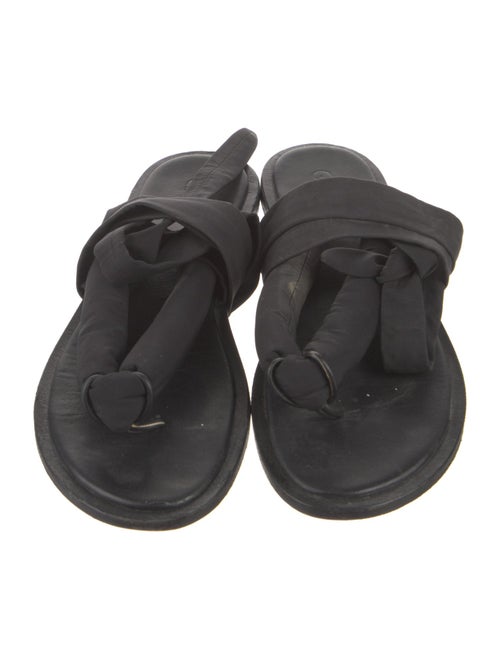 Ganni Leather Gladiator Sandals