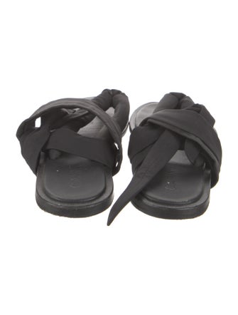 Ganni Leather Gladiator Sandals