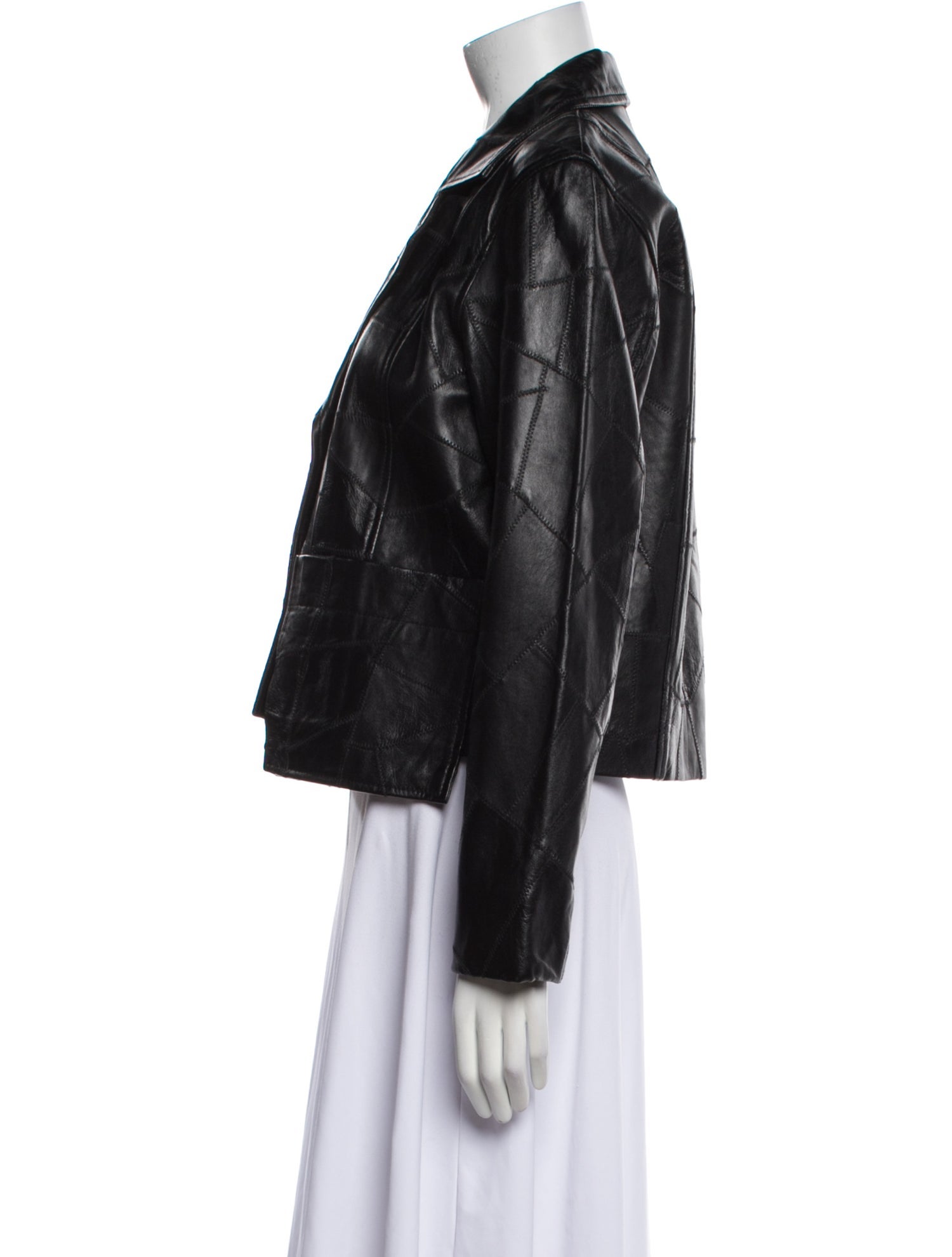 Ganni Leather Blazer