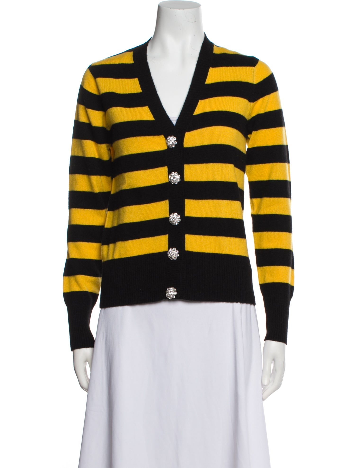 Ganni Cashmere Striped Sweater
