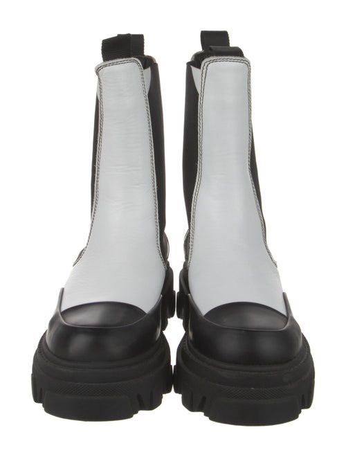 Ganni Leather Chelsea Boots