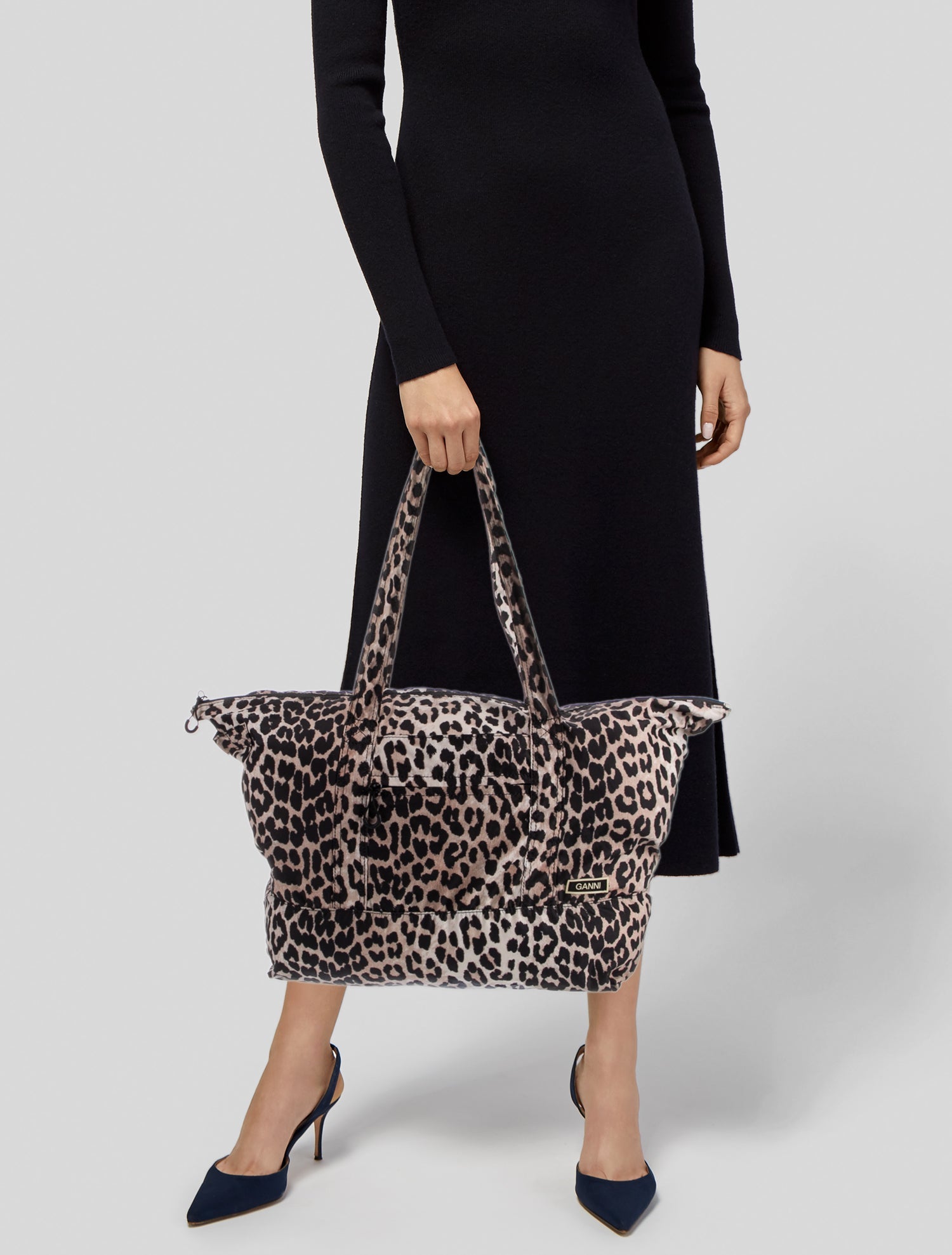 Ganni Nylon Shoulder Bag