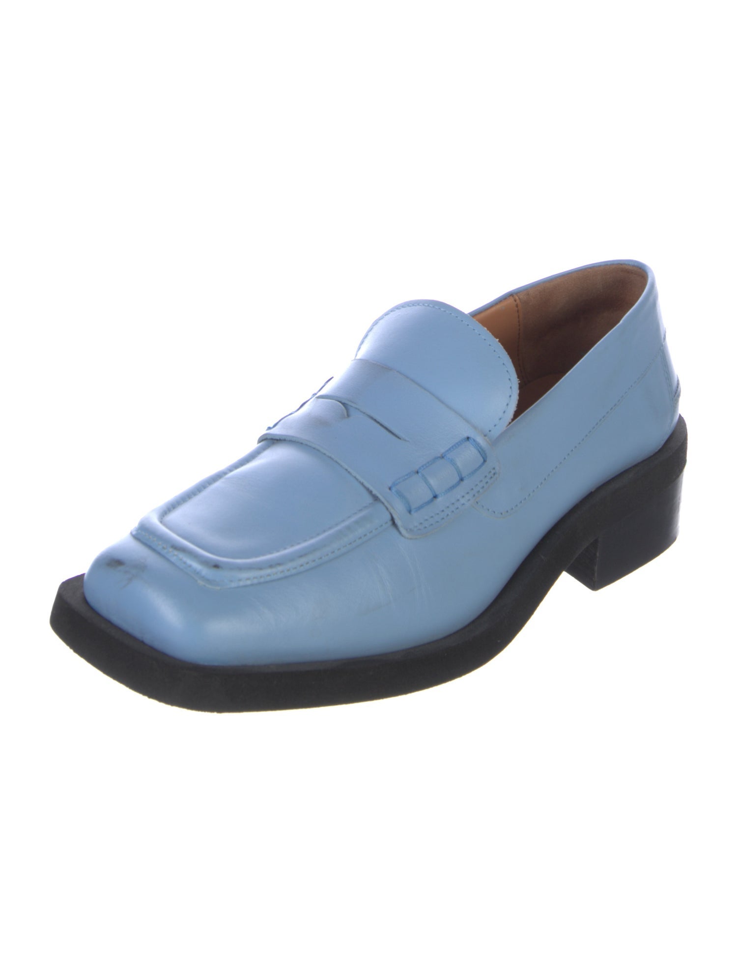 Ganni Leather Loafers