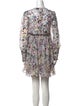 Ganni Floral Print Mini Dress