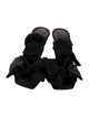 Ganni Bow Accents Sandals