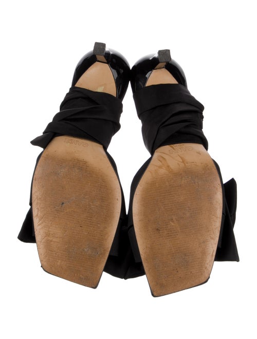Ganni Bow Accents Sandals