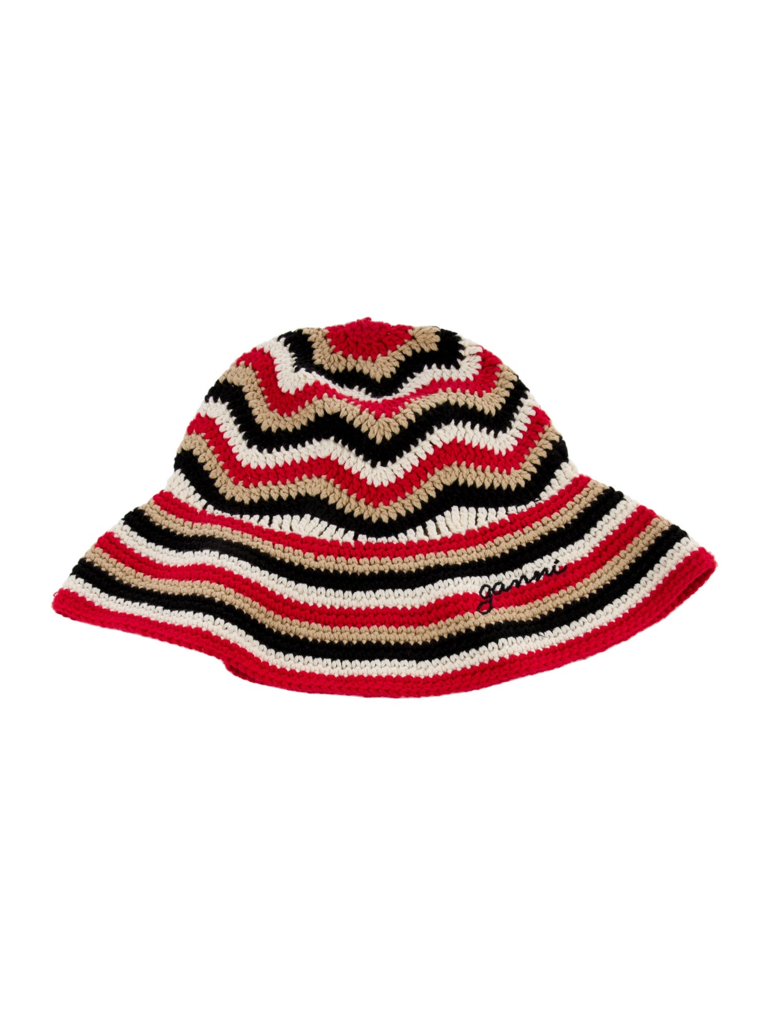 Ganni Knit Bucket Hat