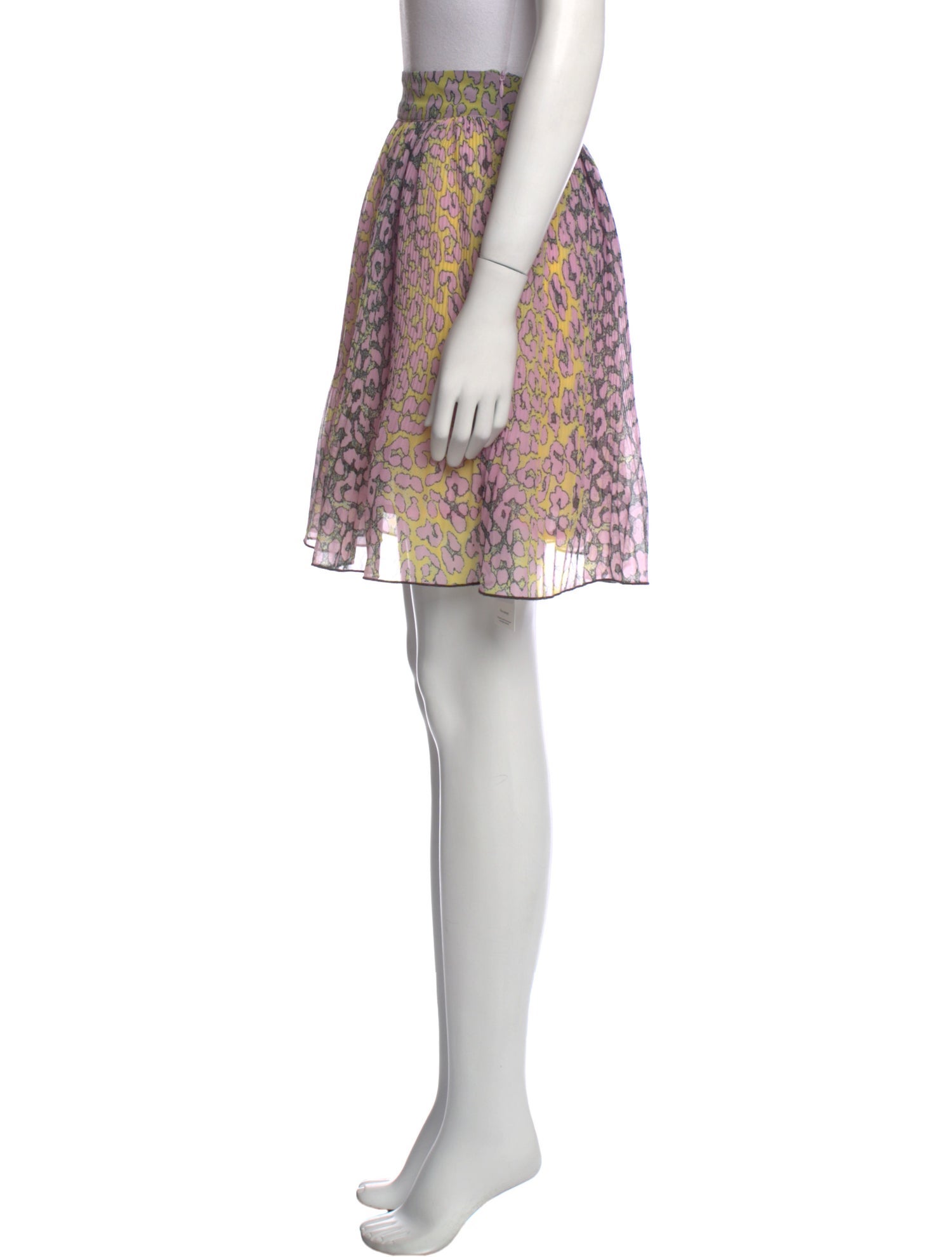 Ganni Printed Mini Skirt