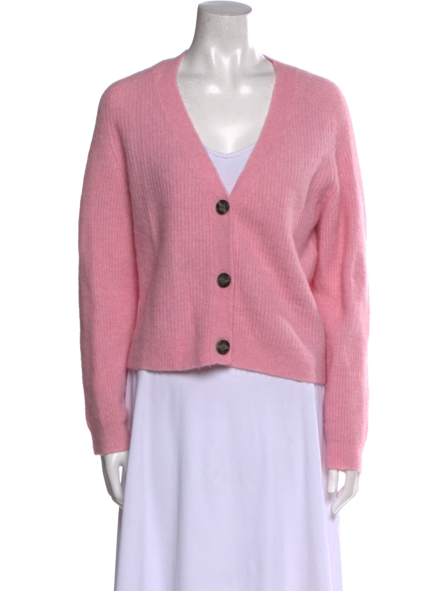 Ganni V-Neck Sweater