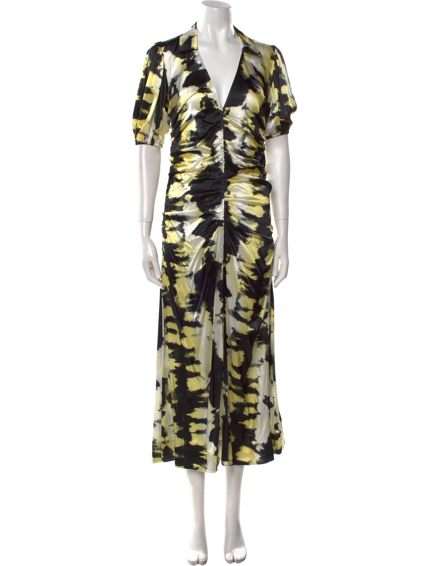 Ganni Silk Long Dress